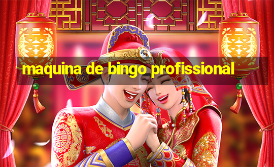 maquina de bingo profissional