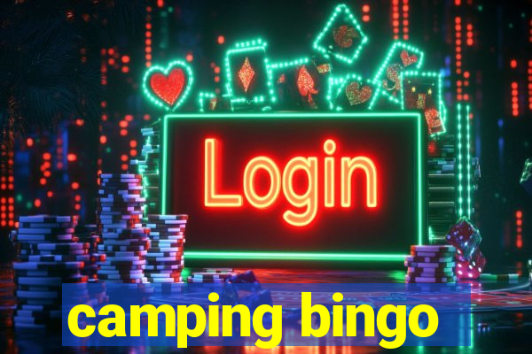 camping bingo