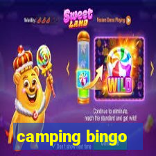 camping bingo