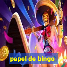 papel de bingo