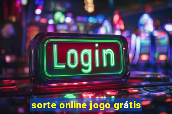 sorte online jogo grátis