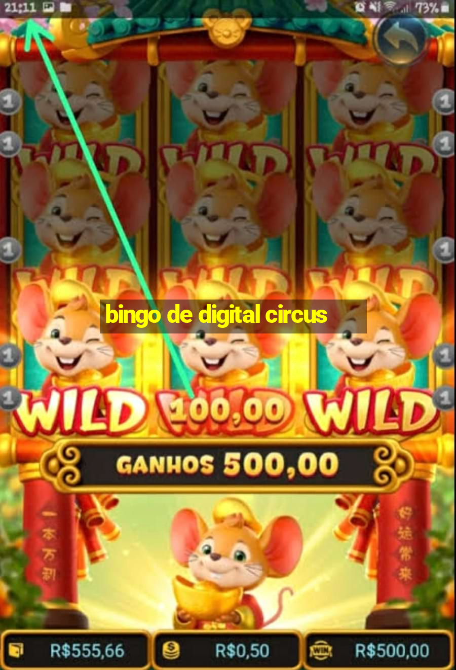 bingo de digital circus