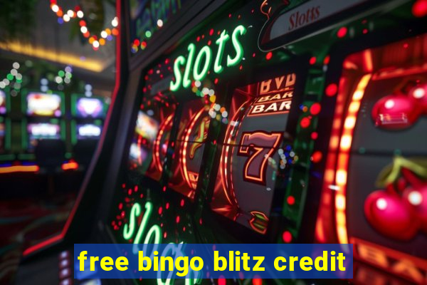 free bingo blitz credit