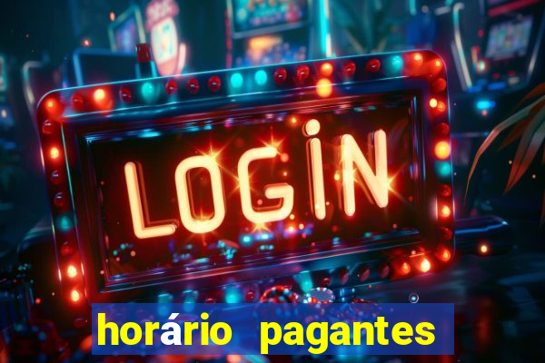 horário pagantes fortune tiger