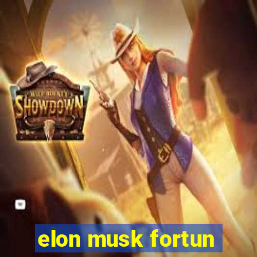 elon musk fortun