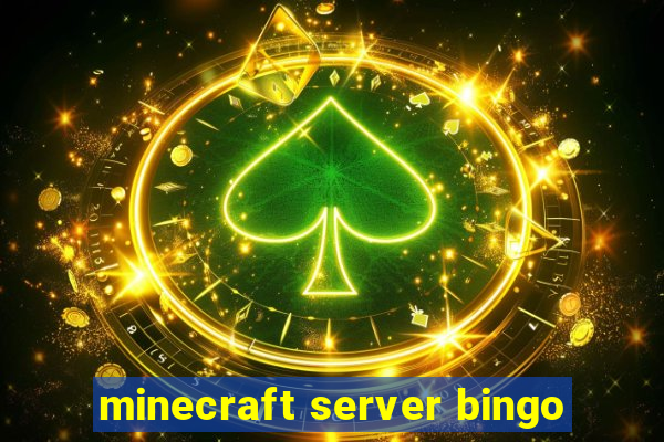 minecraft server bingo