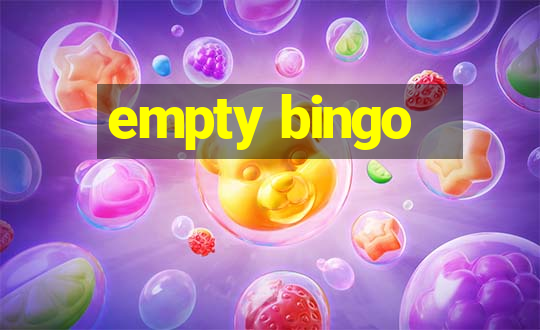 empty bingo