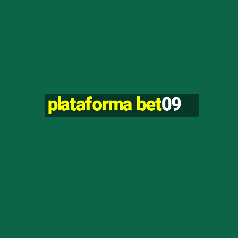 plataforma bet09