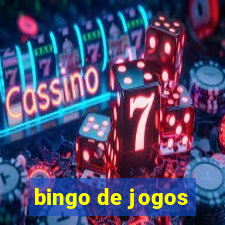 bingo de jogos