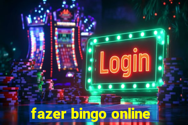 fazer bingo online