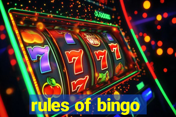 rules of bingo