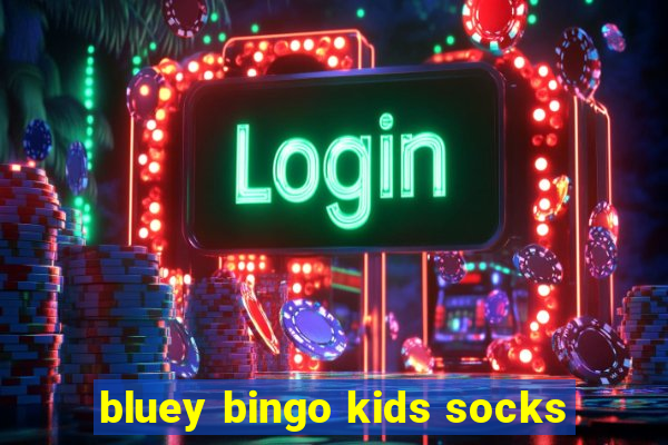 bluey bingo kids socks