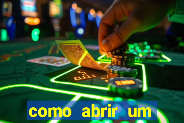 como abrir um cassino online