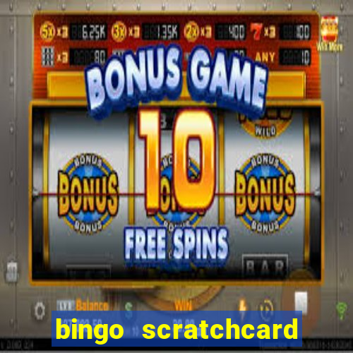 bingo scratchcard bonus game