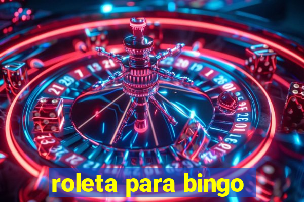 roleta para bingo