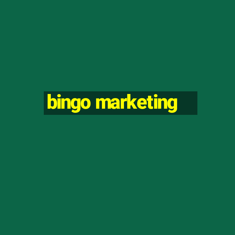 bingo marketing