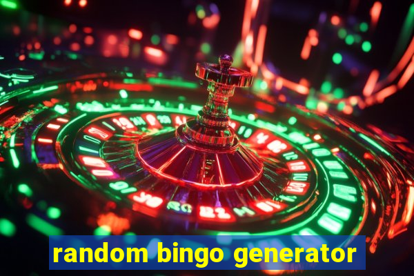 random bingo generator