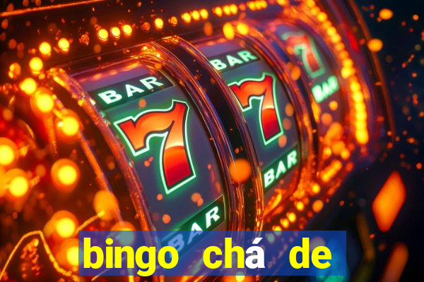 bingo chá de bebê excel