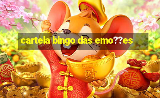 cartela bingo das emo??es