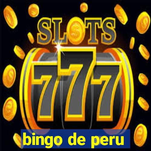 bingo de peru