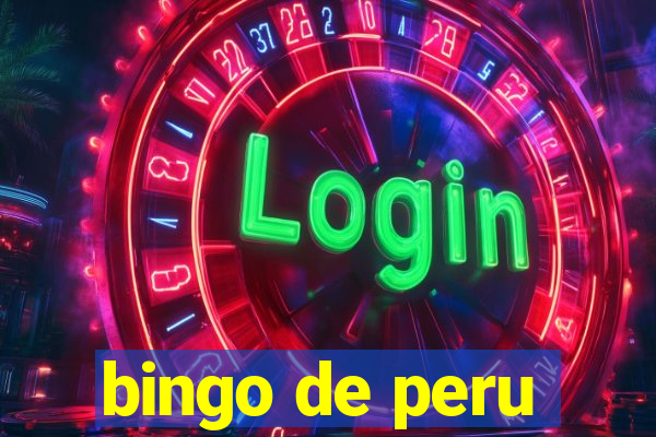 bingo de peru