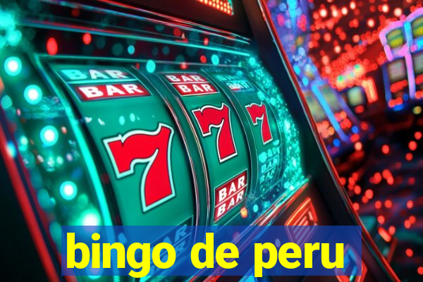 bingo de peru