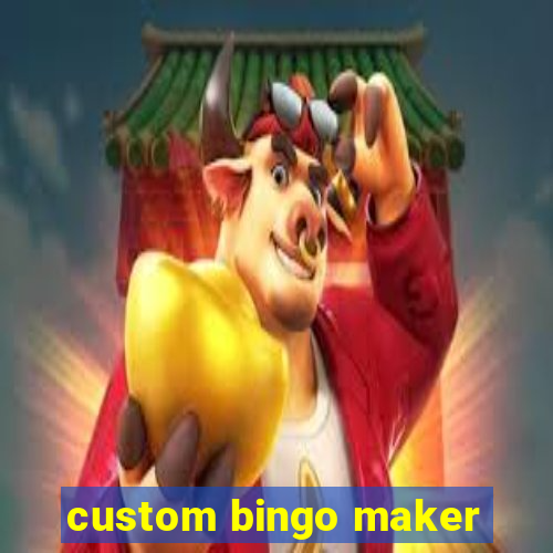 custom bingo maker