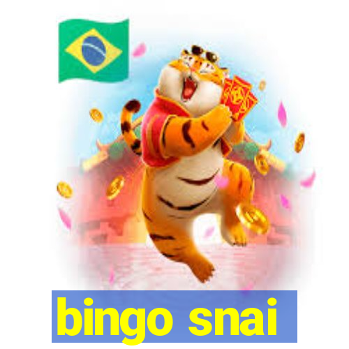 bingo snai