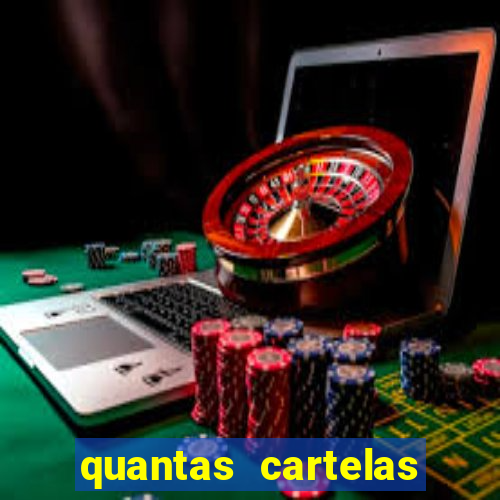 quantas cartelas vem no bloco de bingo