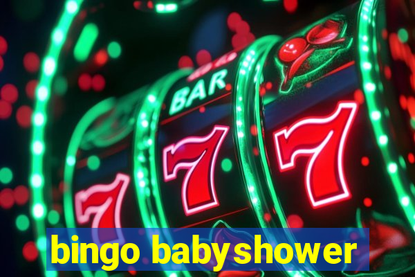 bingo babyshower