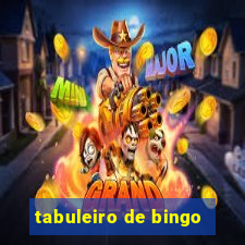 tabuleiro de bingo