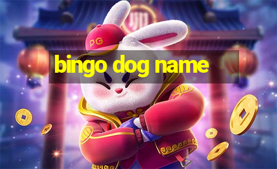 bingo dog name