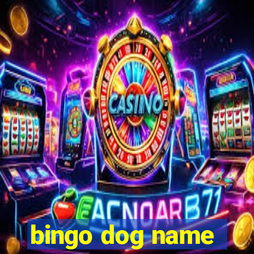 bingo dog name