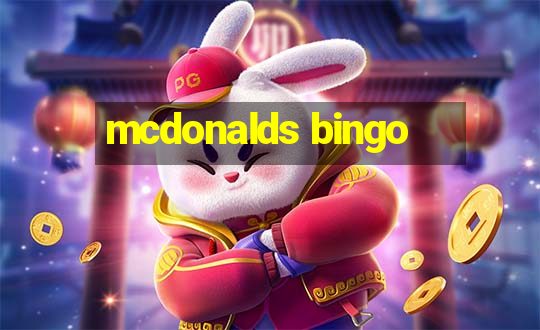 mcdonalds bingo