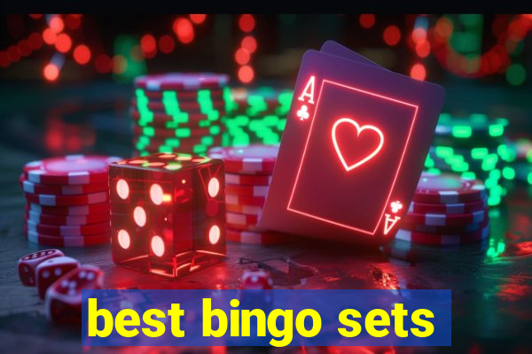 best bingo sets