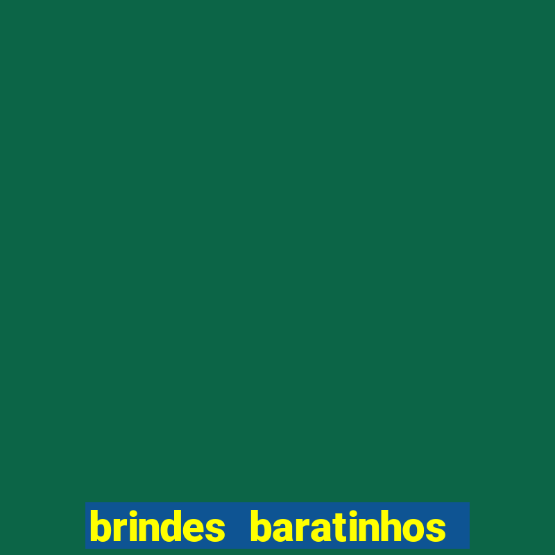 brindes baratinhos para bingo