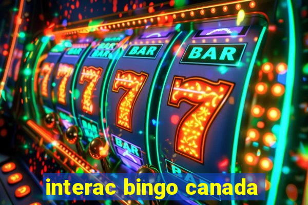 interac bingo canada