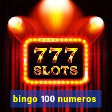 bingo 100 numeros