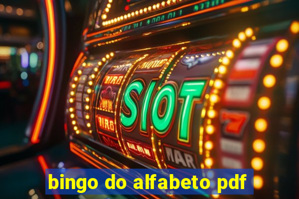 bingo do alfabeto pdf