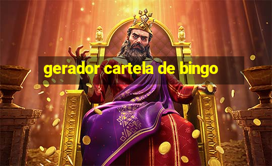 gerador cartela de bingo