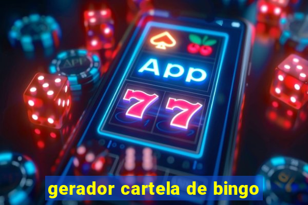 gerador cartela de bingo