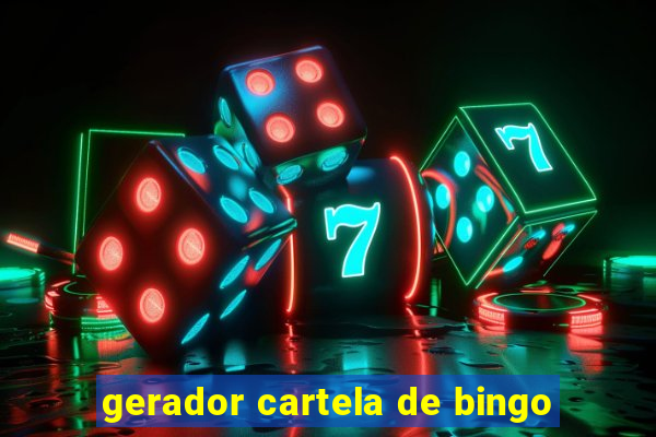 gerador cartela de bingo