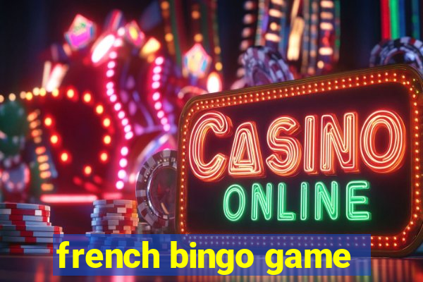 french bingo game