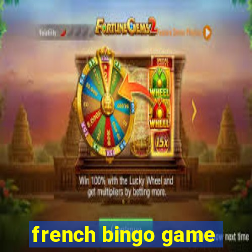 french bingo game