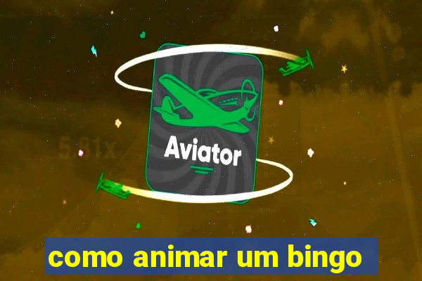 como animar um bingo