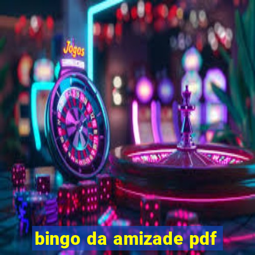 bingo da amizade pdf