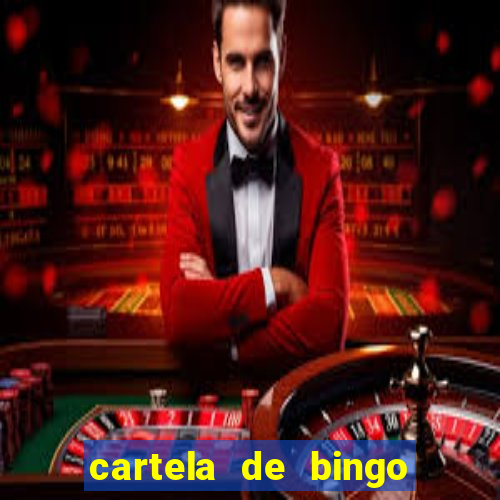 cartela de bingo vazia para imprimir