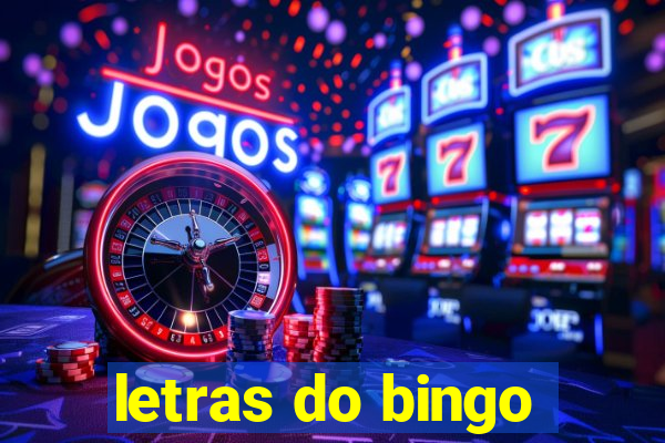 letras do bingo