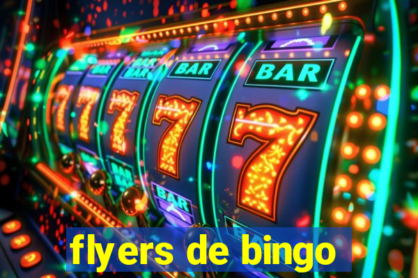 flyers de bingo