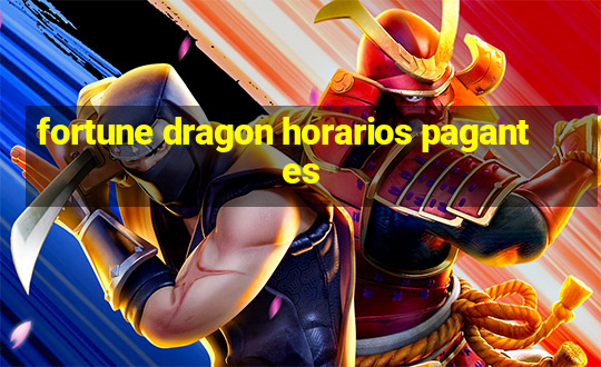 fortune dragon horarios pagantes